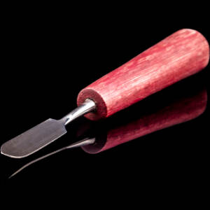 dabs.pro "parda short" dabbing tool edelstahl/padouk holz 11 cm (handmade in germany)