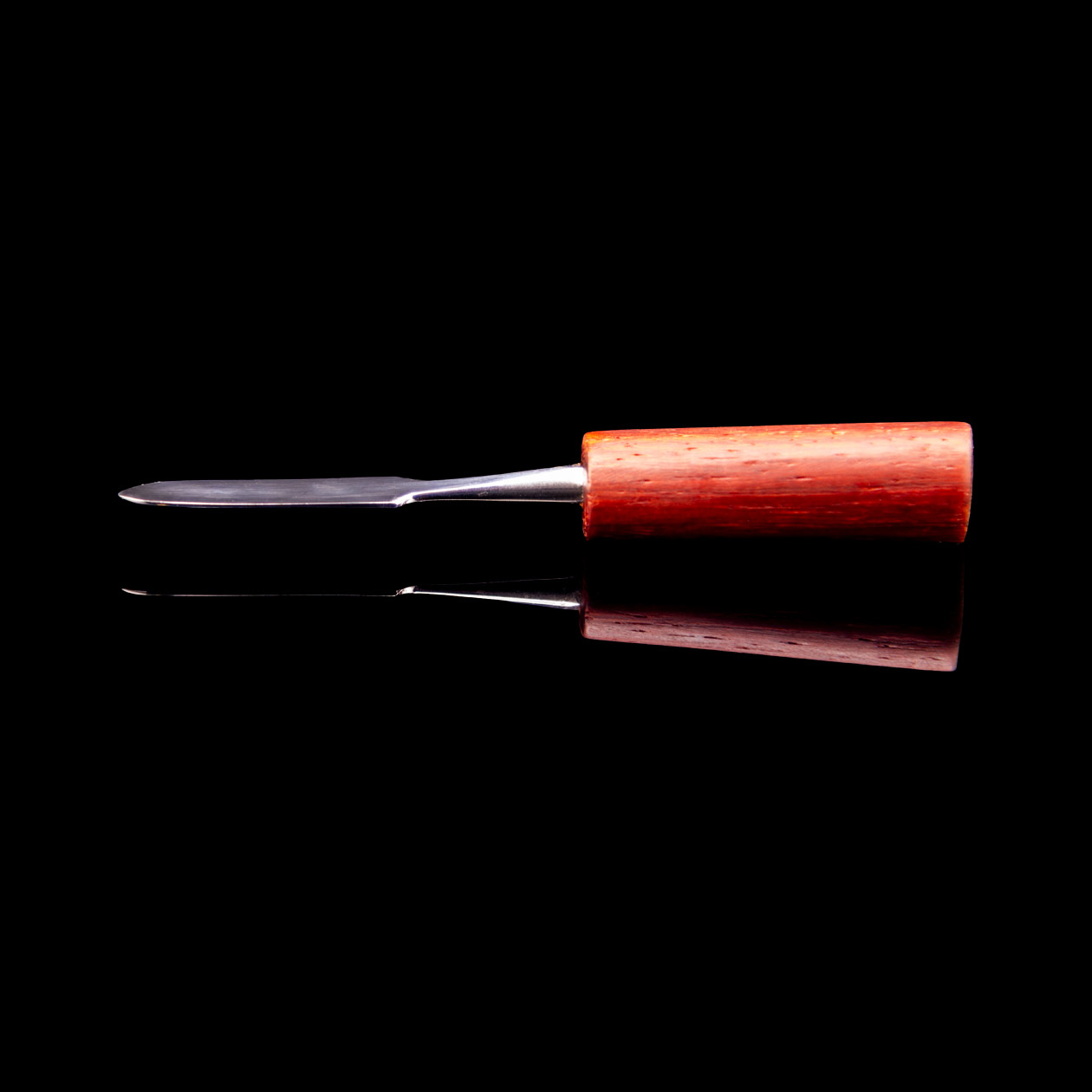 dabs.pro "parda short" dabbing tool edelstahl/padouk holz 11 cm (handmade in germany)