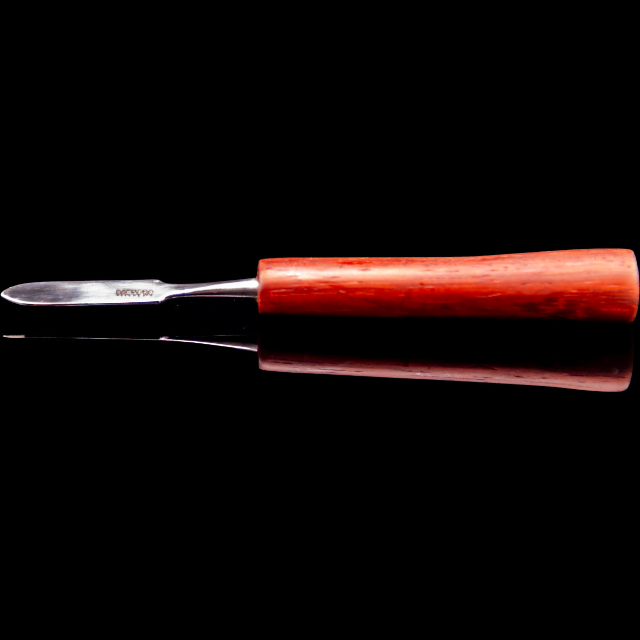 dabs.pro "parda short" dabbing tool edelstahl/padouk holz 11 cm (handmade in germany)