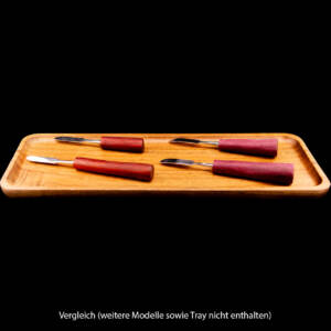 dabs.pro "parda short" dabbing tool edelstahl/padouk holz 11 cm (handmade in germany)